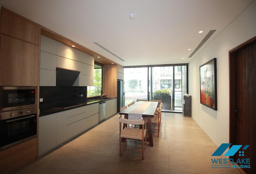 High quality 04 bedrooms apartment for rent on To Ngoc Van street, Tay Ho, Ha Noi