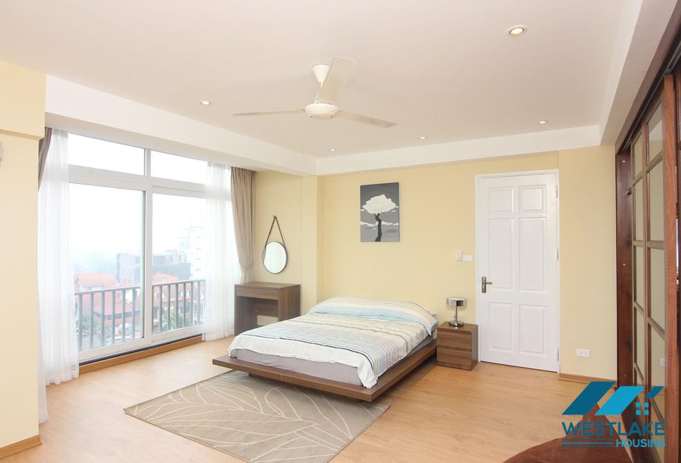 Stunning apartment on high floor for rent in the heart of Tay Ho, Hanoi