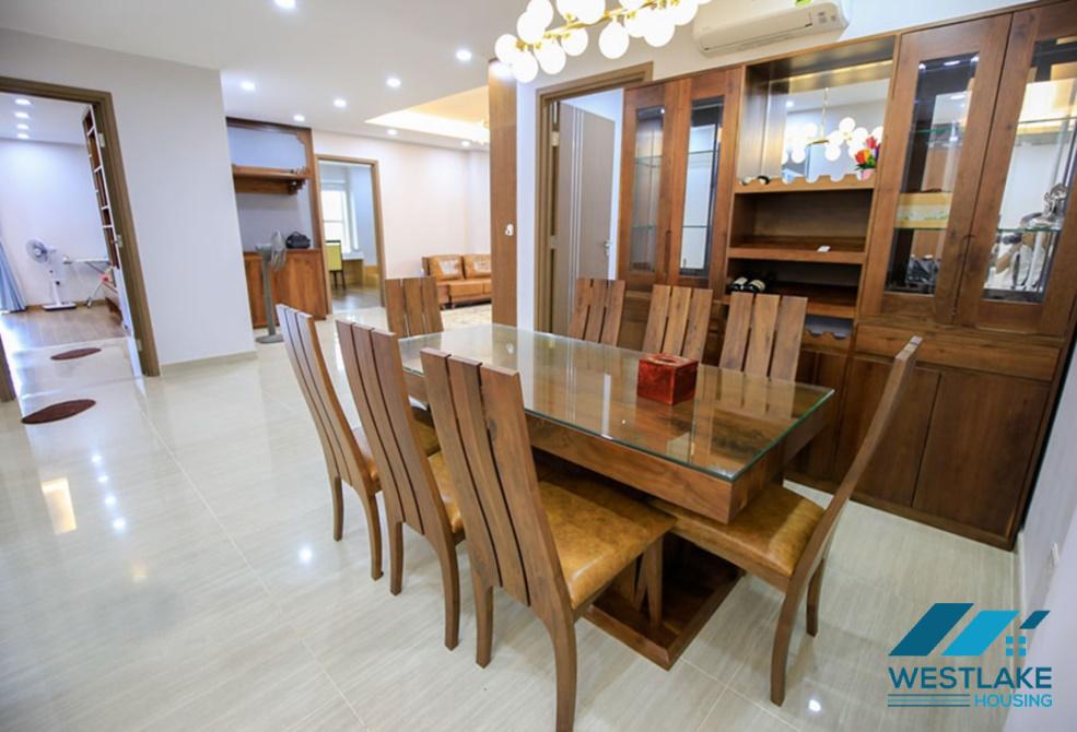 New and clean three bedrooms apartment for rent in L3 Ciputra, Ha Noi