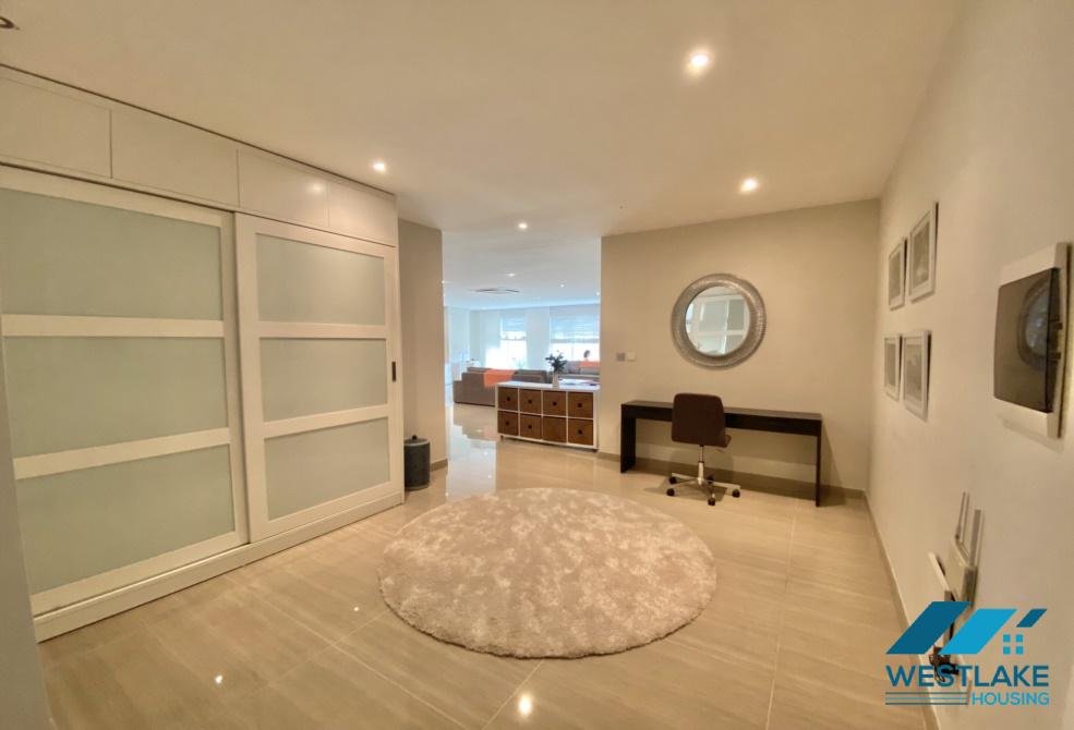 Scandinavian style golf course view 2 bedrooms apartment for rent in Ciputra, Hanoi