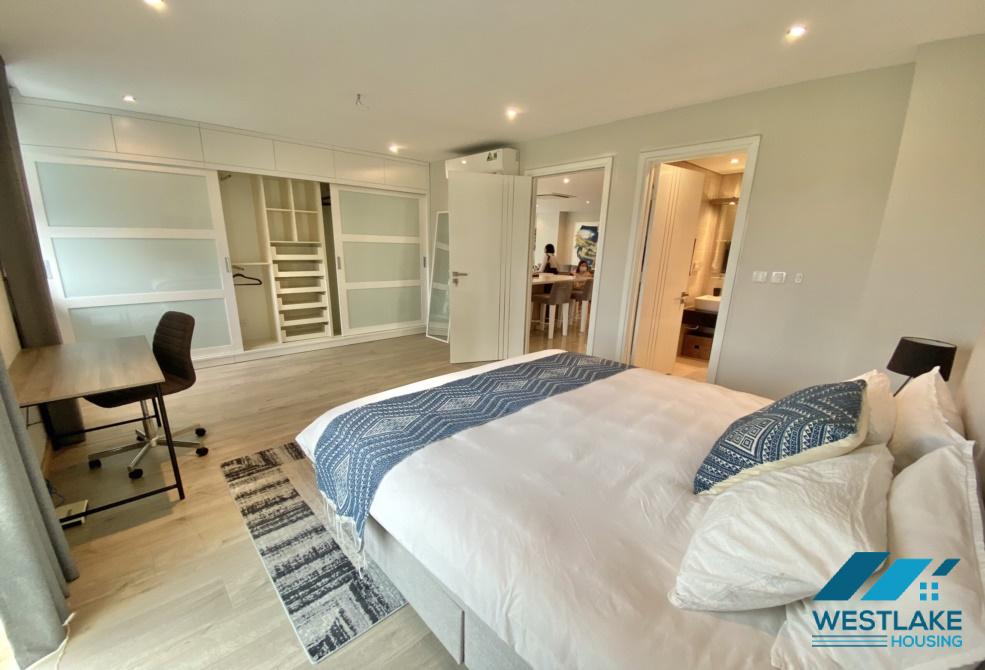 Scandinavian style golf course view 2 bedrooms apartment for rent in Ciputra, Hanoi