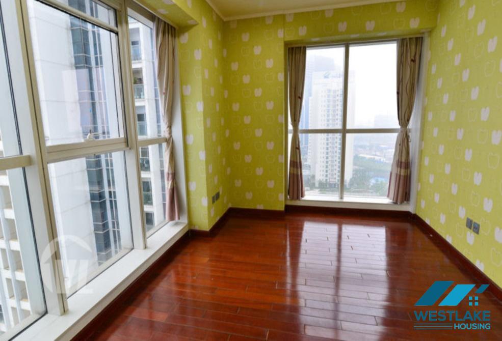 Cho thuê căn hộ 3 phòng ngủ không nội thất tại tòa nhà L, Ciputra, Tây Hồ, Hà Nội