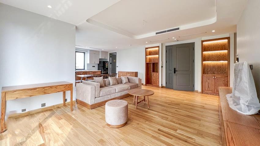 Apartment for rent with 2 bedrooms on To Ngoc Van street, Tay Ho