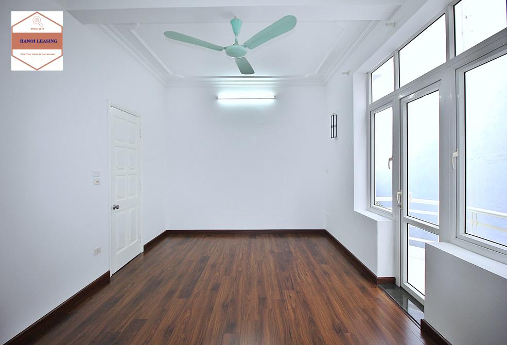 Unfurnished house with big yard for rent in To Ngoc Van st, Tay Ho