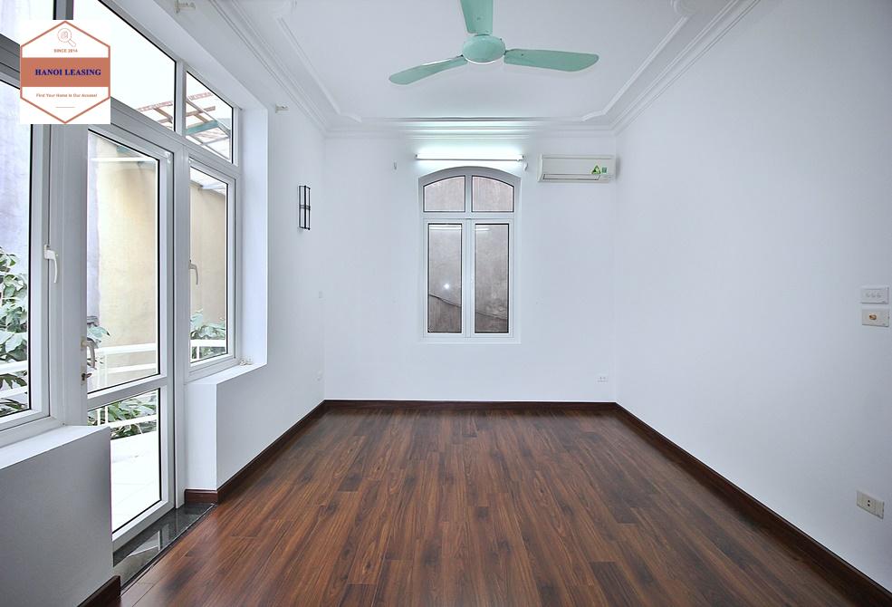 Unfurnished house with big yard for rent in To Ngoc Van st, Tay Ho