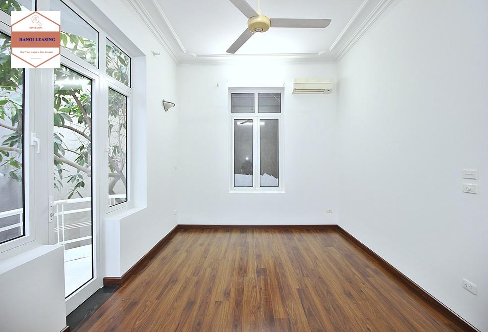 Unfurnished house with big yard for rent in To Ngoc Van st, Tay Ho