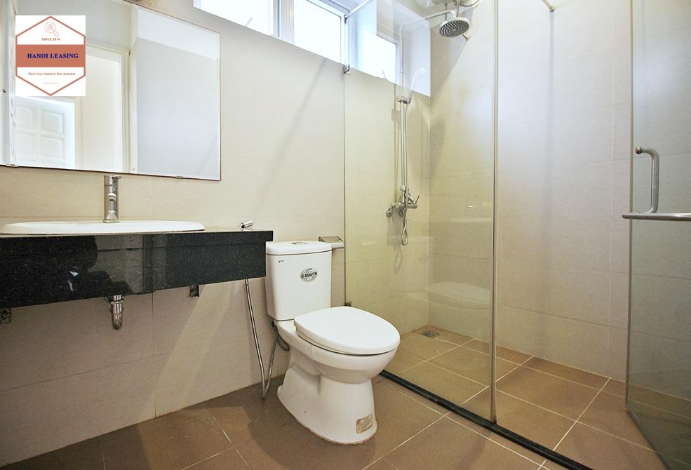 Unfurnished house with big yard for rent in To Ngoc Van st, Tay Ho