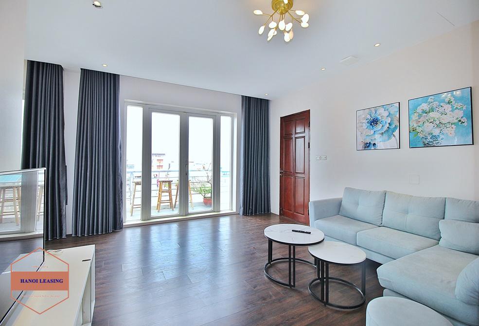 one bedroom apartment for rent with balcony on To Ngoc Van street