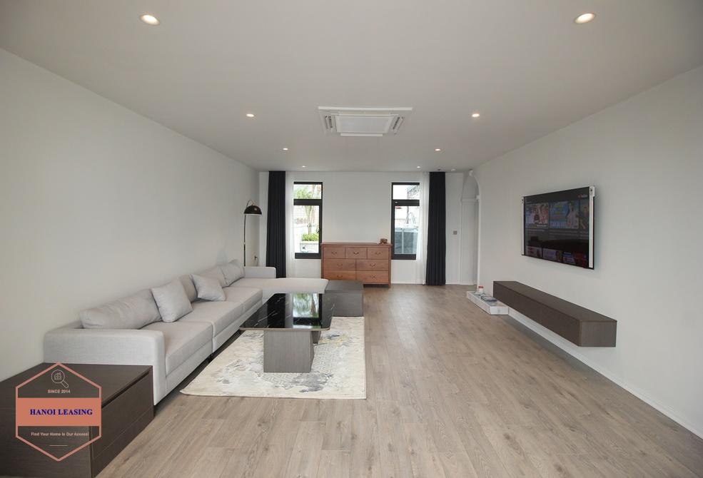 Giant terrace pen house 4 beds apartment for rent in To Ngoc Van st, Tay Ho