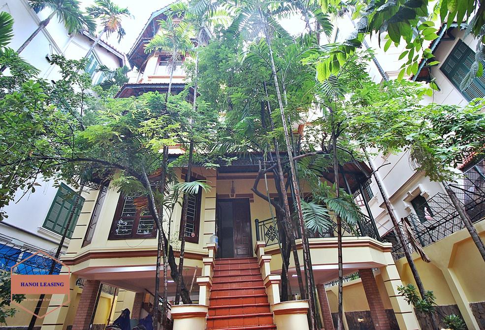 Beautiful house with swimming pool for rent in To Ngoc Van st, Tay Ho district