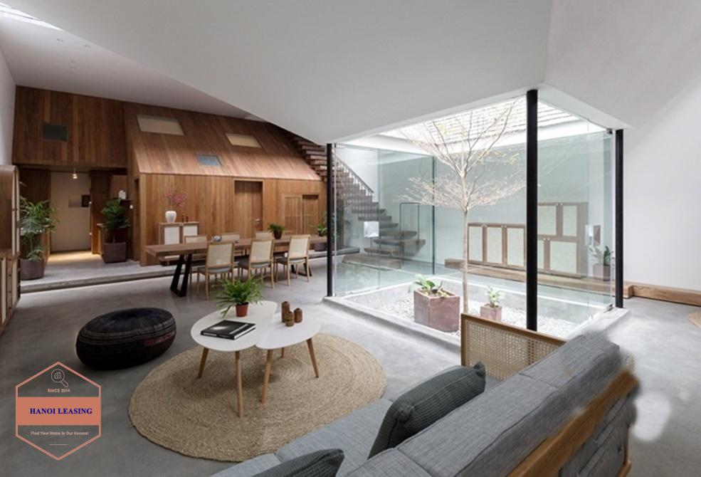 Special design house for rent in To Ngoc Van st, Tay Ho, Ha Noi