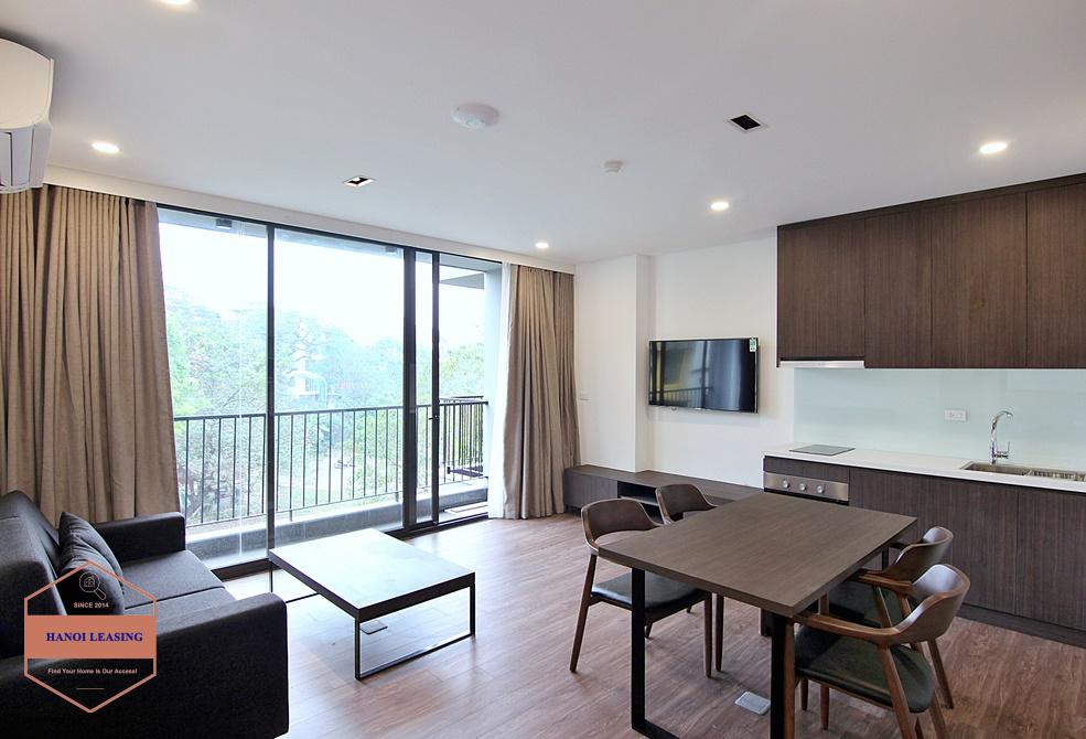 One bedroom apartment for rent in To Ngoc Van st, Tay Ho district for rent
