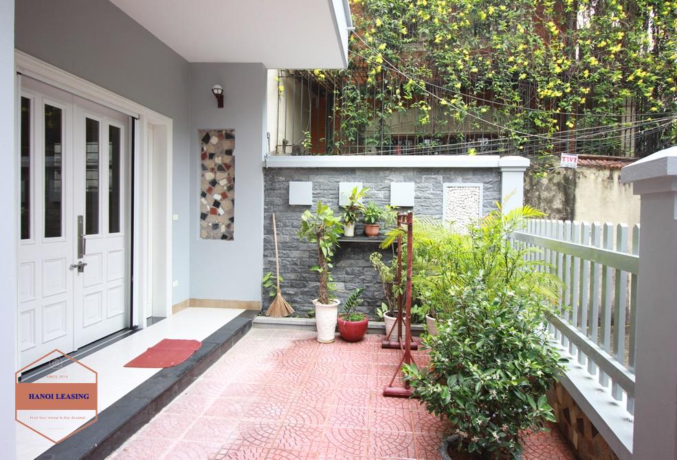 Charming and nice house with 4 floor for rent in Tay Ho District.