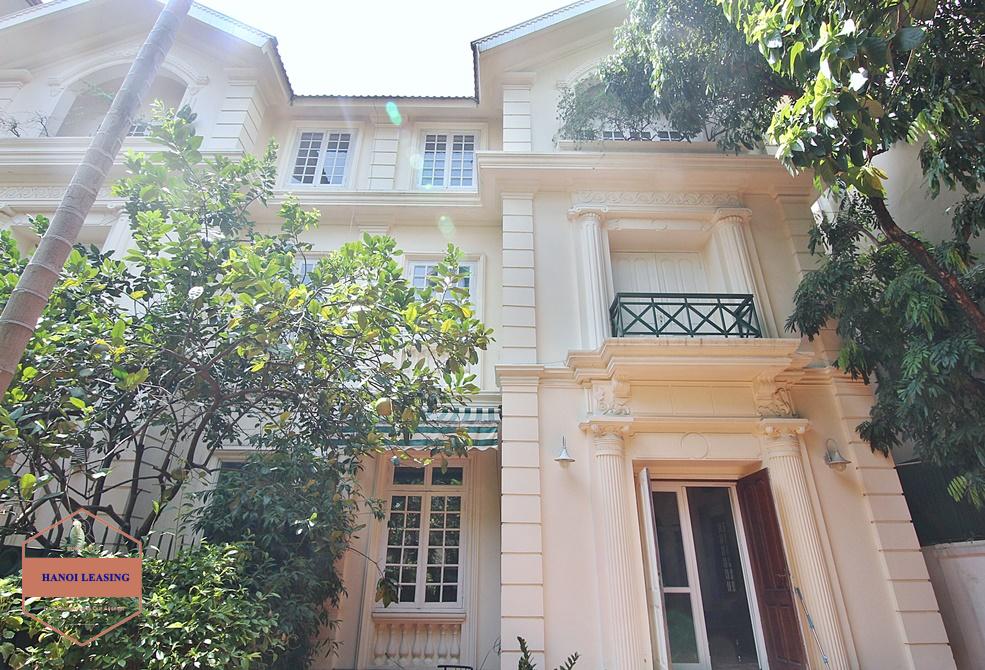 A spacious house with big yard in To Ngoc Van, Tay Ho