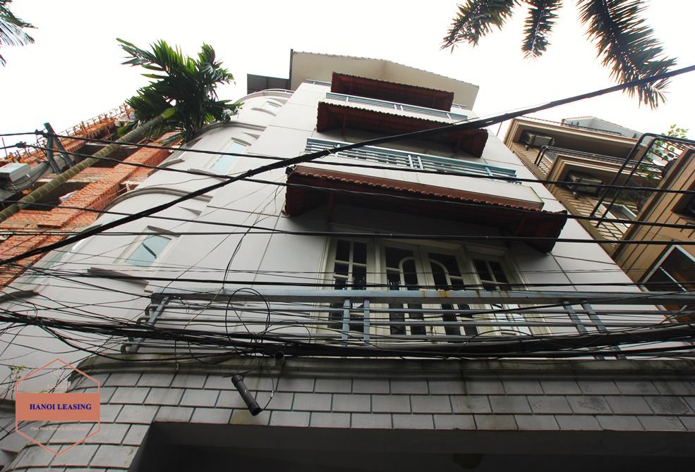Fully house for rent in To Ngoc Van st, Tay Ho, Hanoi, quiet location