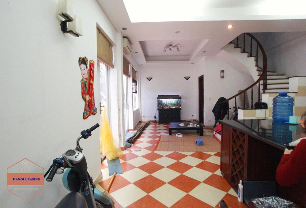 Quiet house for rent in To Ngoc Van street, Tay Ho, Hanoi