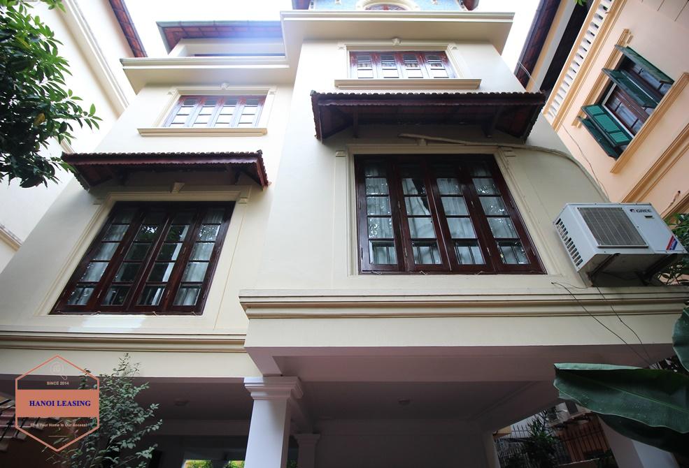 Charming house located in a quiet area with swimming pool and 5 bedrooms for rent in Westlake Tay Ho, Hanoi, Vietnam