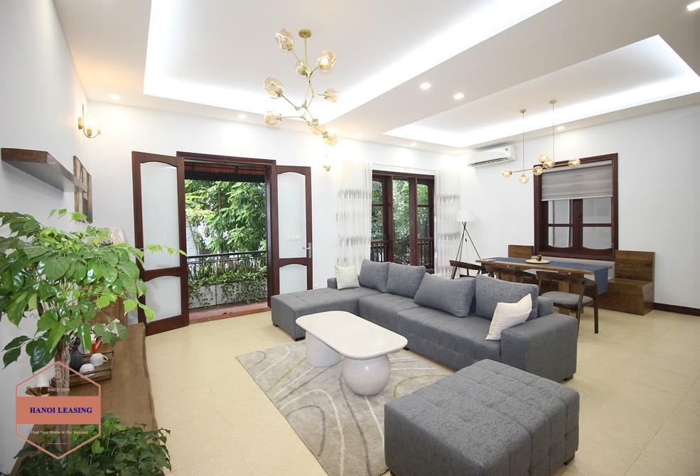 Lovely French villa for rent on To Ngoc Van, Tay Ho