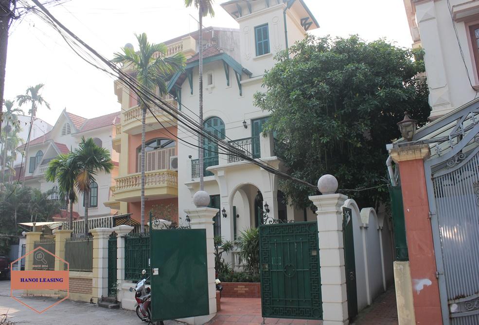 House with nice garden for rent in To Ngoc Van, Tay Ho, Hanoi