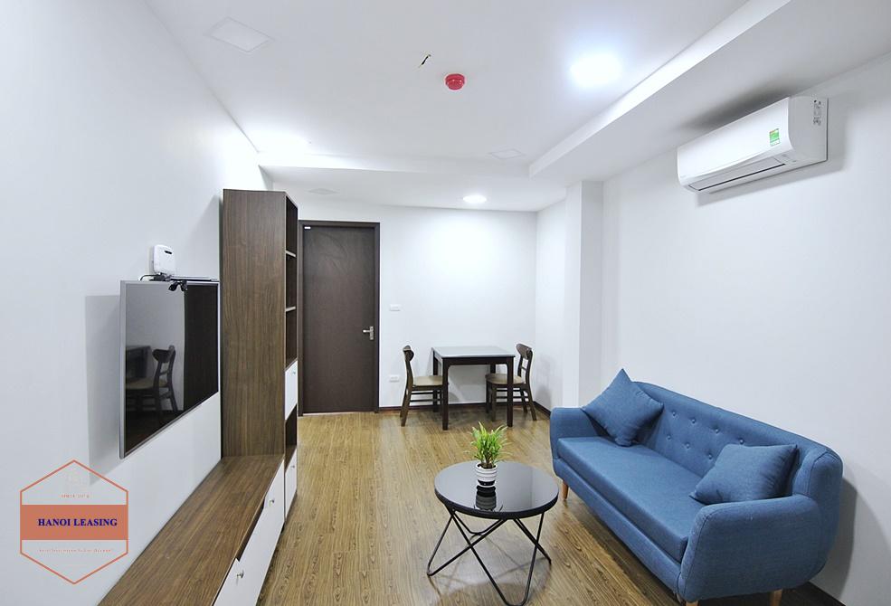 A nice furniture apartment with lovely balcony for rent on To Ngoc Van