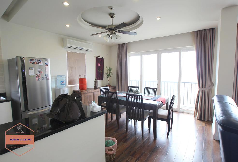 Stunning Scandinavian styled apartment with lake view and 4 bedrooms for rent in Westlake Tay ho, Hanoi, Vietnam