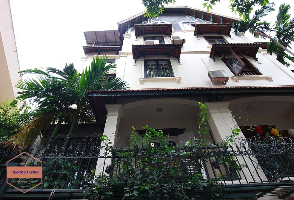 Fully-furnished well-designed five-bedroom house on To Ngoc Van street, Tay Ho district, Hanoi