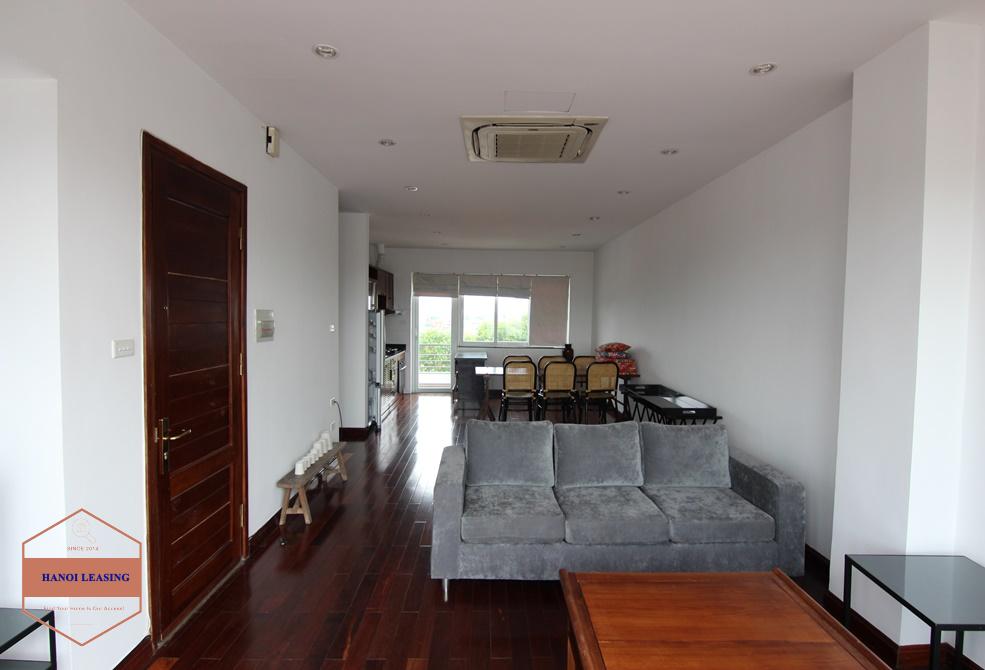 Two bedrooms with big balcony for rent in Tay Ho district, Hanoi