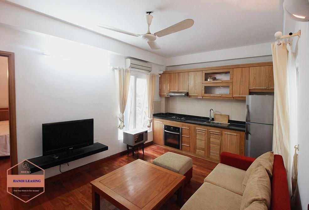 Separate one bedroom apartment for rent in To Ngoc Van st, Tay Ho, Hanoi