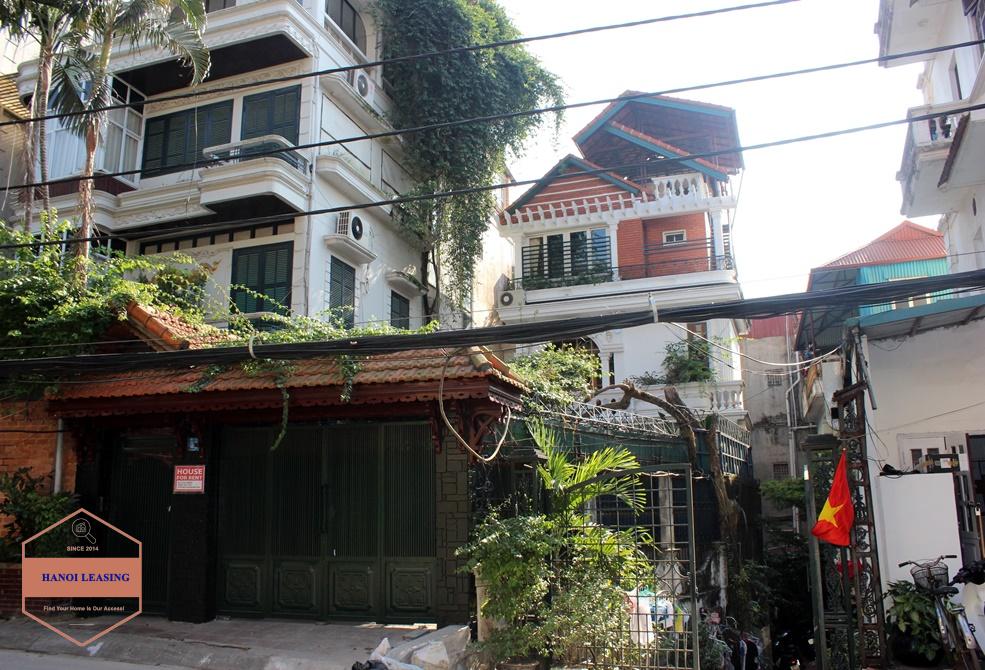 House with nice decoration for rent in To Ngoc Van street, Tay Ho, Hanoi