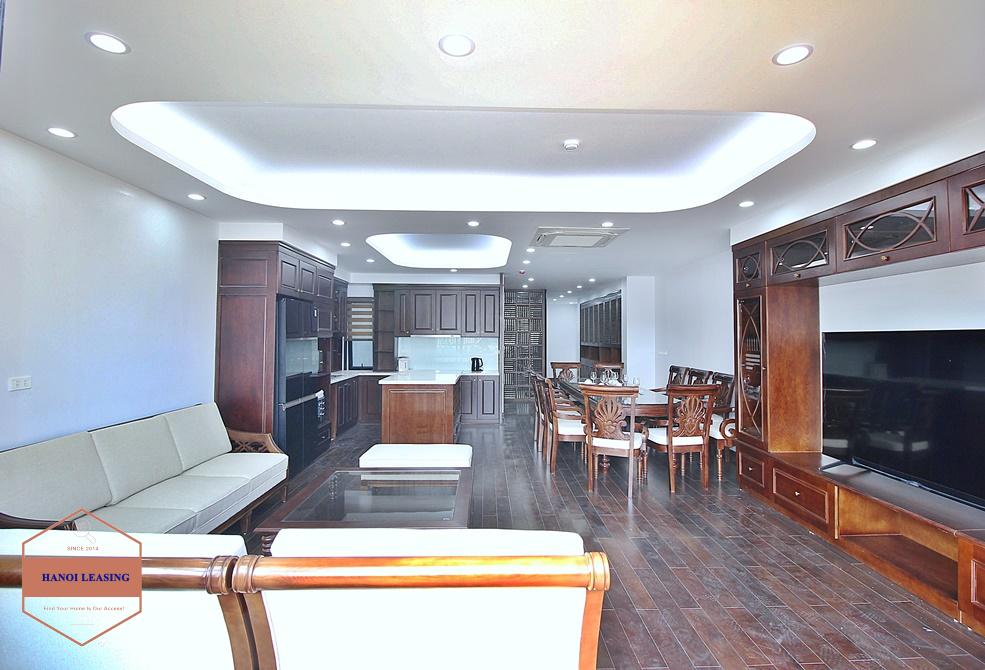 High-end 3 beds apartment with pretty terrace for rent in To Ngoc Van st, Tay Ho High-end 3 beds apartment with pretty terrace for rent in To Ngoc Van st, Tay Ho