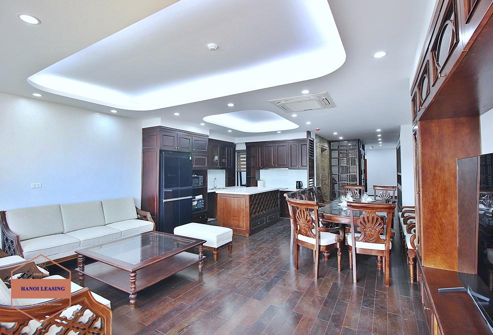 High-end 3 beds apartment with pretty terrace for rent in To Ngoc Van st, Tay Ho High-end 3 beds apartment with pretty terrace for rent in To Ngoc Van st, Tay Ho