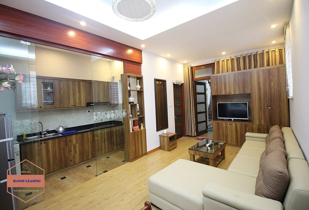 Brand new studio with backyard for rent in Dang Thai Mai street, Tay Ho, Hanoi