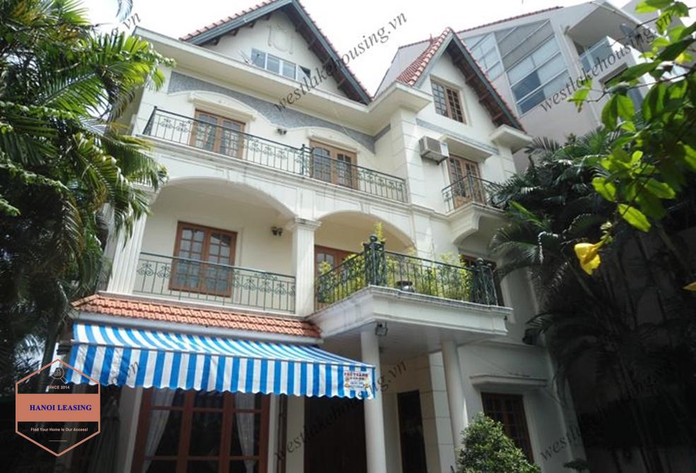 Nice house with swimming pool for rent in Dang thai Mai st, Tay Ho, Hanoi