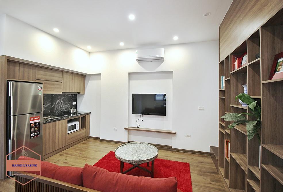 A unique 1 bedroom duplex apartment with high quality furniture for rent in Tay Ho A unique 1 bedroom duplex apartment with high quality furniture for rent in Tay Ho