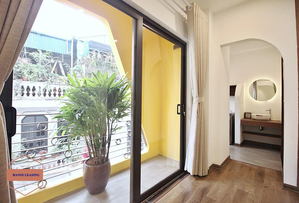 A unique 1 bedroom duplex apartment with high quality furniture for rent in Tay Ho A unique 1 bedroom duplex apartment with high quality furniture for rent in Tay Ho