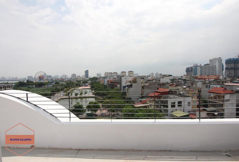 Big terrace apartment with 2 bedrooms for rent in Trinh Cong Son st, Tay Ho Big terrace apartment with 2 bedrooms for rent in Trinh Cong Son st, Tay Ho