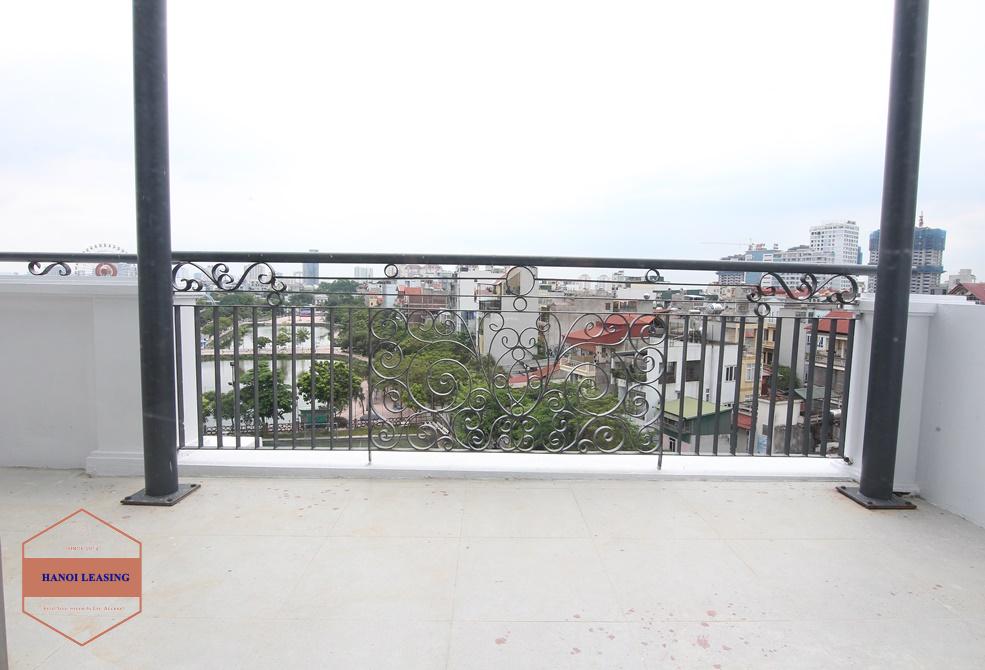 Big balcony apartment for rent in Trinh Cong Son st, Tay Ho Distr Big balcony apartment for rent in Trinh Cong Son st, Tay Ho Distr