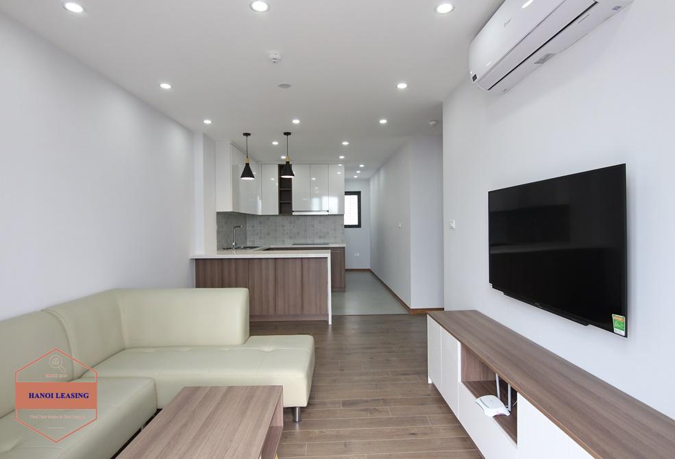 Big balcony apartment for rent in Trinh Cong Son st, Tay Ho Distr