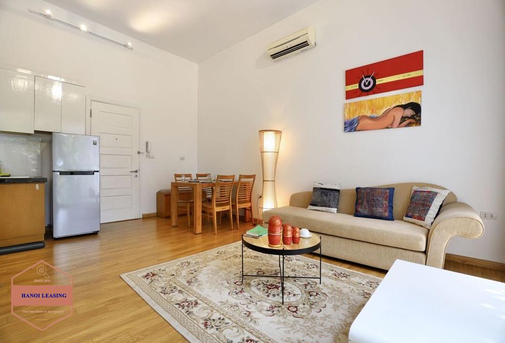 Charming 2 bedrooms apartment for rent in Pham Huy Thong st, Ba Dinh