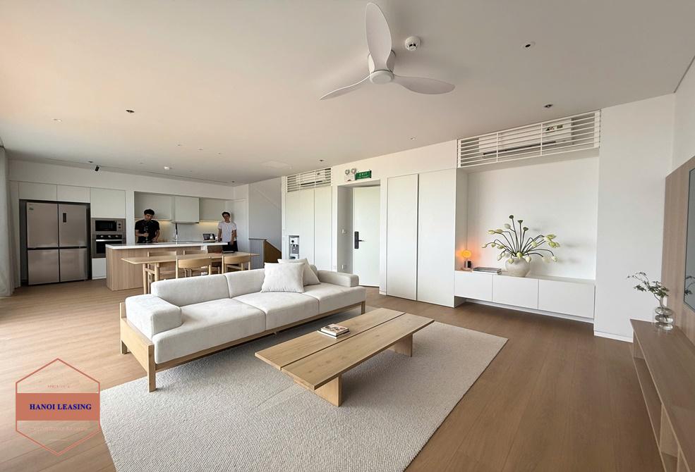 Duplex apartment with lake view for rent in Quang Khanh st, Tay Ho Duplex apartment with lake view for rent in Quang Khanh st, Tay Ho