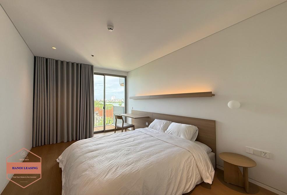 Duplex apartment with lake view for rent in Quang Khanh st, Tay Ho Duplex apartment with lake view for rent in Quang Khanh st, Tay Ho