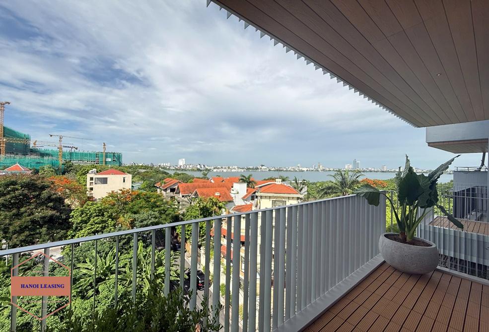 Duplex apartment with lake view for rent in Quang Khanh st, Tay Ho Duplex apartment with lake view for rent in Quang Khanh st, Tay Ho