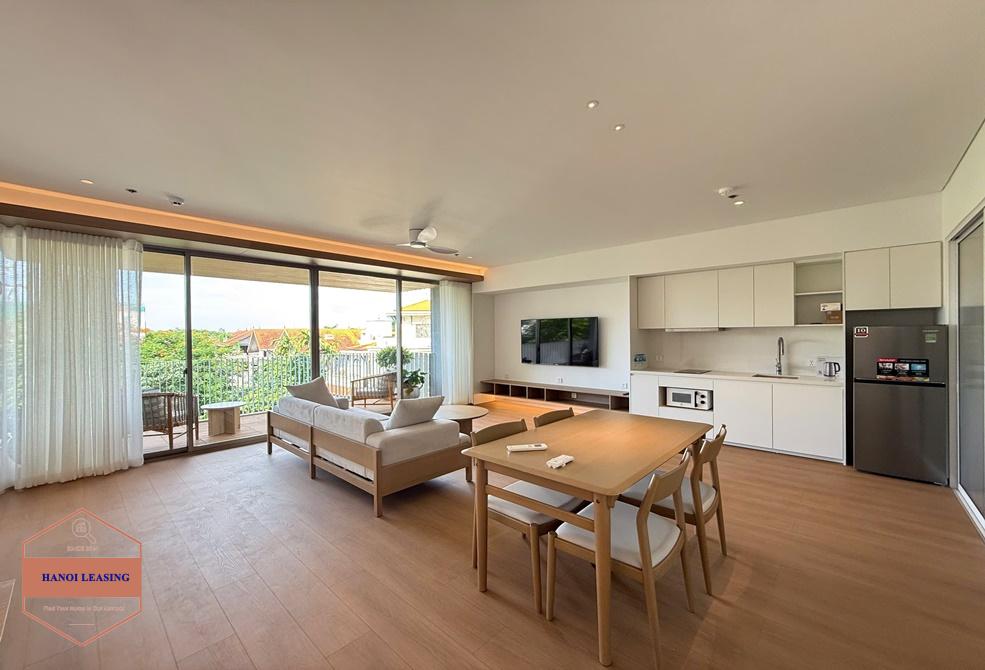 Quality 02 bedrooms apartment for rent in Quang Khanh, Tay Ho, Ha Noi
