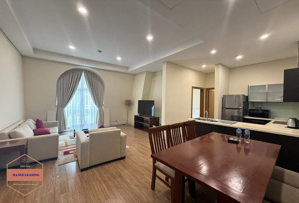 Apartment with 2 bedrooms for rent in Pacific Place, Ly Thuong Kiet, Ha Noi