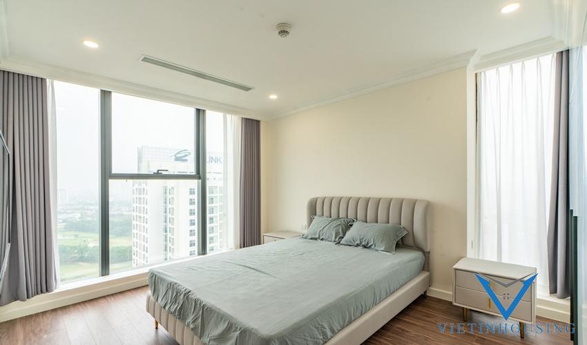 Căn hộ mới thiết bị hiện đại tầng cao nhìn sông hồng cho thuê tại sunshine city