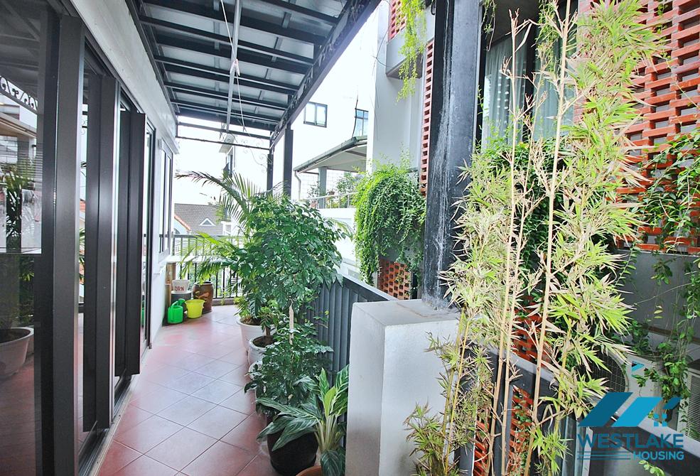 Bright and spacious 2 beds apartment for rent in Dang Thai Mai st, Tay Ho